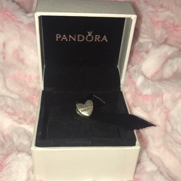 Authentic pandora “Happy Anniversary” charm - Picture 1 of 4